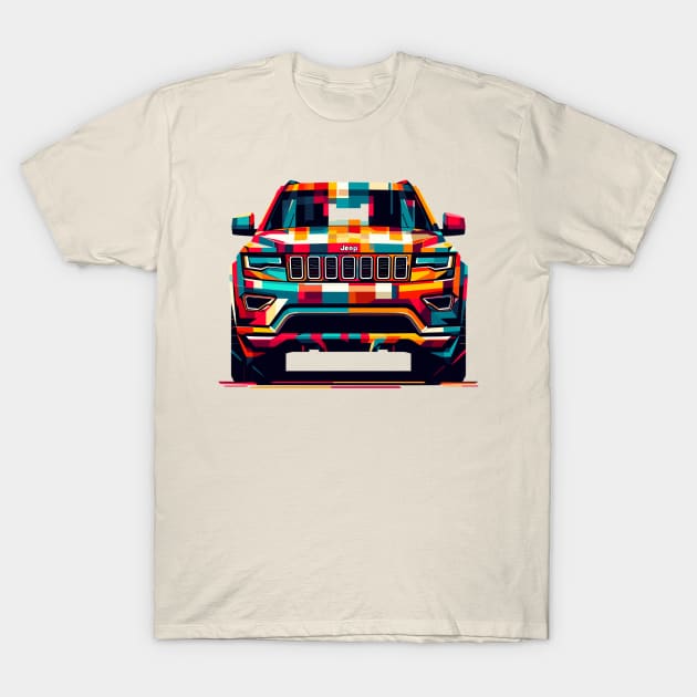 Jeep Grand Cherokee T-Shirt by Vehicles-Art